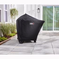 Weber Performer Black Grill Cover For Performer/Performer Smart 22 Charcoal Grill