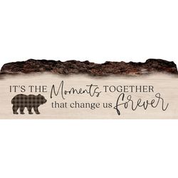 P Graham Dunn 4 in. H X 11.75 in. L Multicolored Wood Barky Sign