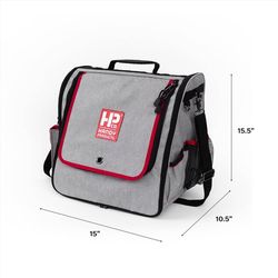 Handy 15 in. W X 3 in. L Gray Non-Woven Fibers Tool Bag