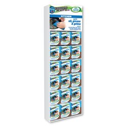 Grease Beast Medium Duty Antibacterial Scrubber Sponge For Kitchen 4.5 in. L 2 pk