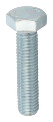 HILLMAN M12-1.75 mm D X 50 mm L Heat Treated Zinc Steel Hex Head Cap Screw 1 pk