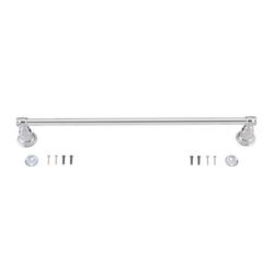 OakBrook Collection Chrome Towel Bar 24 in. L Die Cast Zinc