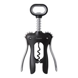 Rabbit Black Stainless Steel Cork Remover