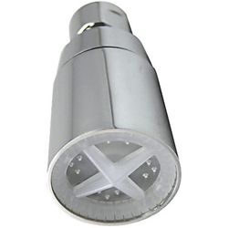 PlumbCraft Chrome Metal 1 settings Showerhead 2 gpm