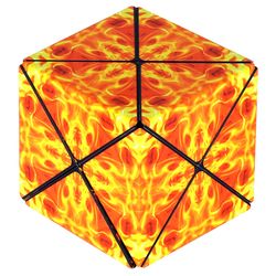 Duomoto Inferno Magnetic Puzzle Cube Multicolored 12 pc