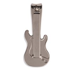 Kikkerland Silver Guitar Nail Clippers 1 pk
