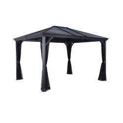 Sojag Galvanized Steel Gazebo 9 ft. H X 10 ft. W X 12 ft. L