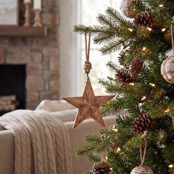 Good Tidings Natural Star Ornament 15 in.