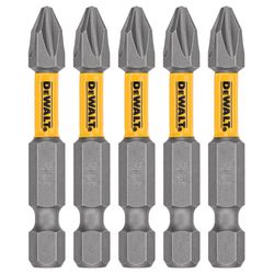 DeWalt Max Fit Phillips #2 X 2 in. L Screwdriver Bit Set Steel 5 pk