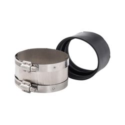 ProLine BK Products 4 in. Hub Sizes X 4 in. D Hub Sizes Neoprene/Stainless Steel No Hub Coupling 1 p