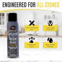 Rock Doctor Clean Scent Granite Sealer 18 oz Spray