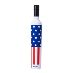Vinrella Multicolored Americana 38 in. D Umbrella
