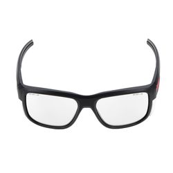 Milwaukee Full Frame Safety Glasses Clear Lens Black Frame 1 pair