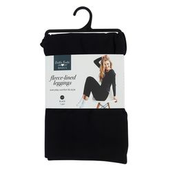 Britt's Knits Women's Fleece Lined Leggings S/M Black