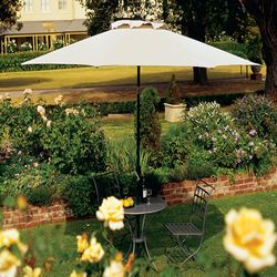 Coolaroo 11 ft. Tiltable Beige Market Umbrella