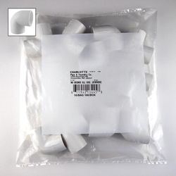 Charlotte Pipe Schedule 40 1/2 in. Slip X 1/2 in. D Slip PVC Elbow 1 pk