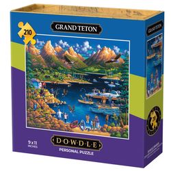 Dowdle Personal Puzzle Grand Teto National Park Multicolored 210 pc