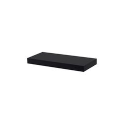 Dolle Big Boy 2 in. H X 22.4 in. W X 9.8 in. D Black Particle Board Floating Shelf