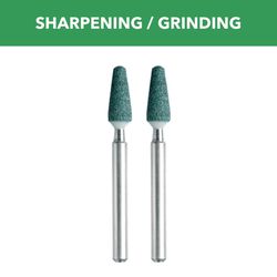 Dremel 3/16 in. D X 0.5 in. L Silicon Carbide Grinding Stone Cone 35000 rpm 2 pc