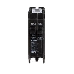 Eaton 20/20 amps Tandem 2-Pole Circuit Breaker