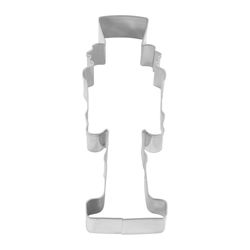R&M International Corp 4 in. L Nutcracker Cookie Cutter Silver 1 pc