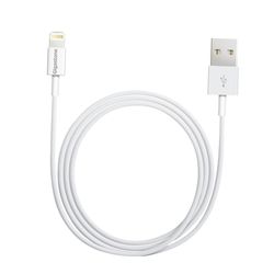 Gigastone 1 M L USB to Lightning Charging and Sync Cable 1 pk