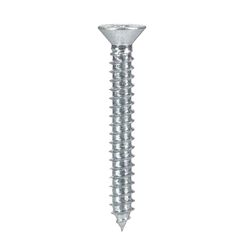HILLMAN No. 10 Ga. X 1-1/2 in. L Phillips Flat Head Sheet Metal Screws 100 pk