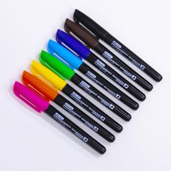 Bazic Products Black Fine Tip Permanent Marker 5 pk