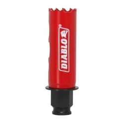 Diablo Snap-Lock Plus 1 in. Bi-Metal 2-3/8 in. L Hole Saw Arbor Included