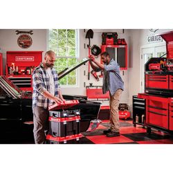 CRAFTSMAN VERSASTACK 17 in. Suitcase Tool Box Black/Red