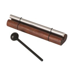 Woodstock Chimes Brown/Silver Aluminum/Wood 1.5 in. Bell Chimes