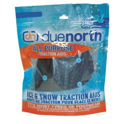 DueNorth Unisex Rubber Snow and Ice Traction Black S Waterproof 1 pair