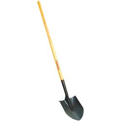 Corona 56.06 in. Steel Round Shovel Wood Handle