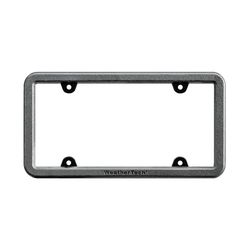 WeatherTech Black Polycarbonate License Plate Bumper Frame