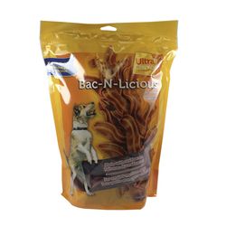 Ultra Chewy Bac-N-Licious Bacon Treats For Dogs 25 oz 1 pk