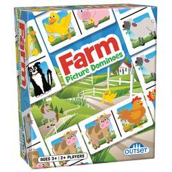Outset Media Farm Pictures Dominoes