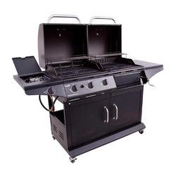 Char-Broil 3 Burner Charcoal/Liquid Propane Grill Black