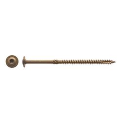 Big Timber No. 15 Ga. X 5 in. L Star Round Head Coarse Construction Screws