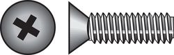 HILLMAN No. 1/4-20 Ga. X 1-1/4 in. L Phillips Flat Head Stainless Steel Machine Screws 1 pk