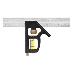 Johnson 6 in. L Stainless Steel Combination Square