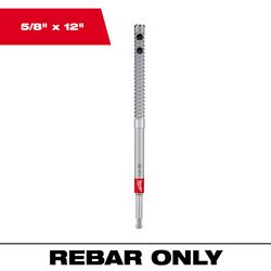 Milwaukee 5/8 in. X 12 in. L Carbide Rebar Cutter SDS-Plus Shank 1 pc