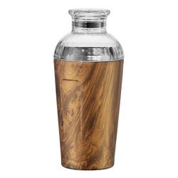 OGGI 17 oz Brown Stainless Steel Cocktail Shaker