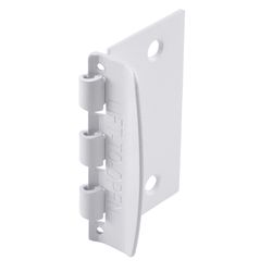 Ace Matte White Steel Door Flip Lock 1 pk