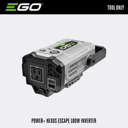 EGO Power+ Nexus Escape 180 W Portable Sine Wave Inverter
