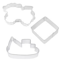 R&M International Silver Steel Cookie Cutter