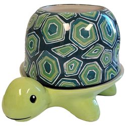 Streamline Ceramic Planter Blue/Green