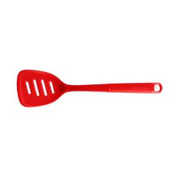 Betty Crocker Red Silicone Slotted Turner