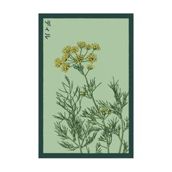 Chive Shido Seed Co Dill Herb Seeds 1 pk