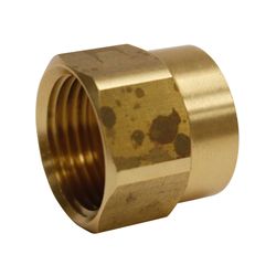 Plumb Pak Brass 3/4 in. D X 3/4 in. D Hose Adapter 1 pk