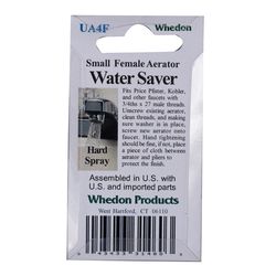Whedon SaverSprayer Female Thread 3/4 in.-27F Chrome Faucet Aerator